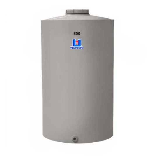 Pipa Polipropileno Fundo Plano 800 Litros Bege