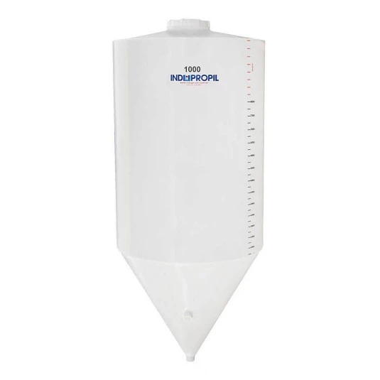 Fermentador Cônico PP Branco 1.000 Litros