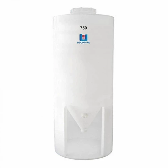 Fermentador Cônico PP Branco 750 Litros com Pé