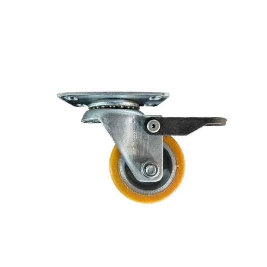 Rodízio SGPLF 210 ALPU 2" com Giro e Freio - Cap. 90 KG