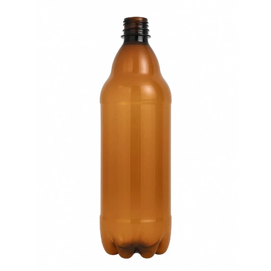Garrafa Pet Shortneck 1 Litro Âmbar
