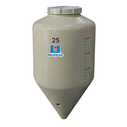 Fermentador Cônico Rotomoldado 25 Litros Bege