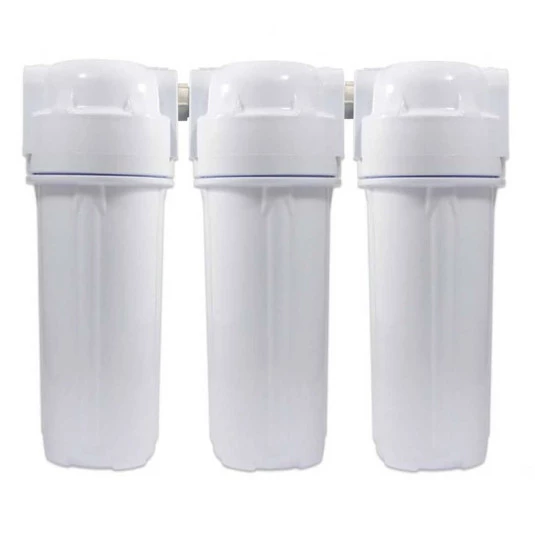 Kit 3 Filtros Para Água 9.3/4” Branco
