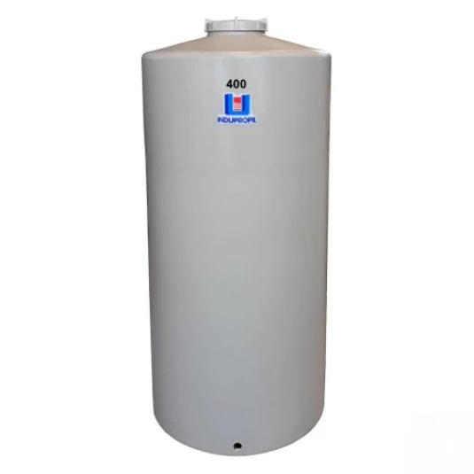 Pipa Polietileno Fundo Plano Rotomoldada 400 Litros Bege