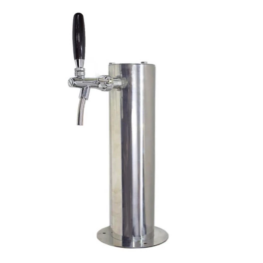 Torre Chopp Inox Com 1 Torneira Italiana