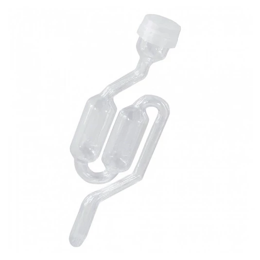 Airlock Tipo S com Tampa para Fermentação