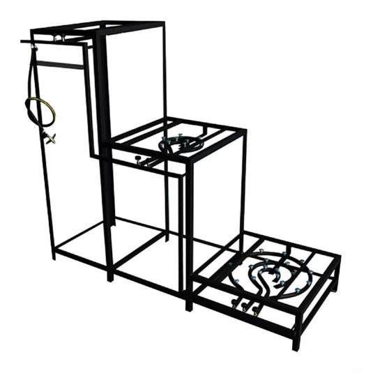 Brewstand 3 Fogões 60 Litros