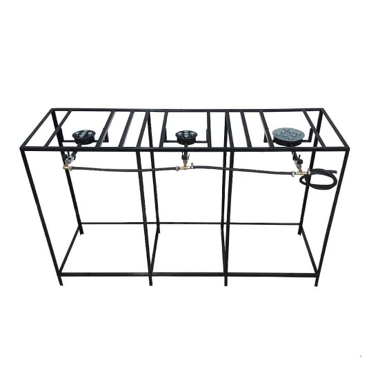 Brewstand Horizontal 3 Fogões 100 Litros