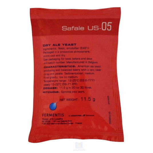 Fermento US-05 Fermentis para Cervejas – 11,5g