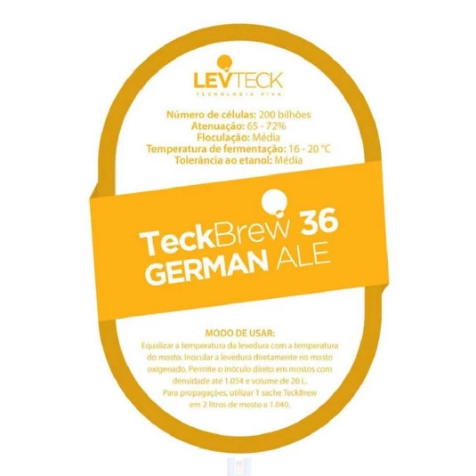 Levedura Teckbrew 36 German Ale