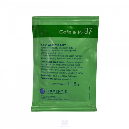 Pacote de Fermento K-97 - Fermentis