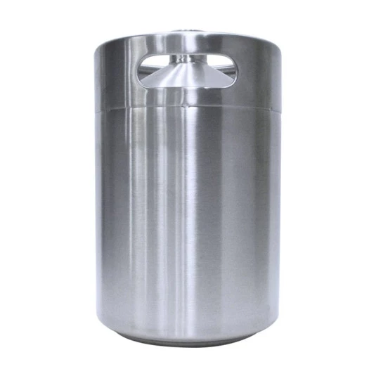 Barril Inox Keg 5  Litros - Sem tampa