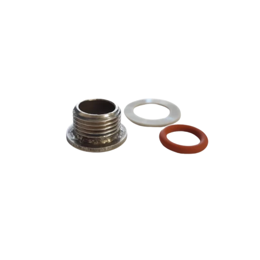Adaptador 1/2" Curto para Valvulas em caldeirões cervejeiros