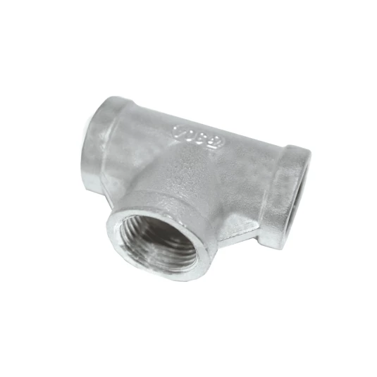 Tee Fêmea Inox 304 - BSP 1/4