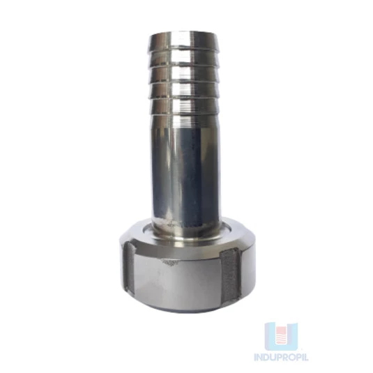 Adaptador Inox SMS 1" para Espigão 3/4” 