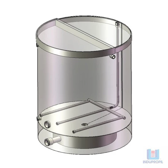 Aerador para Tanque PP para Multiplicação Bacteriana - 1.500 litros