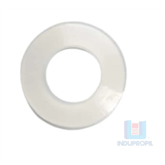 Arruela Silicone Incolor Chata 48mm