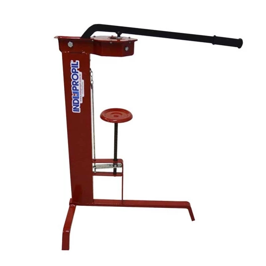 Arrolhador Manual de Ferro para Vinho - Vermelho