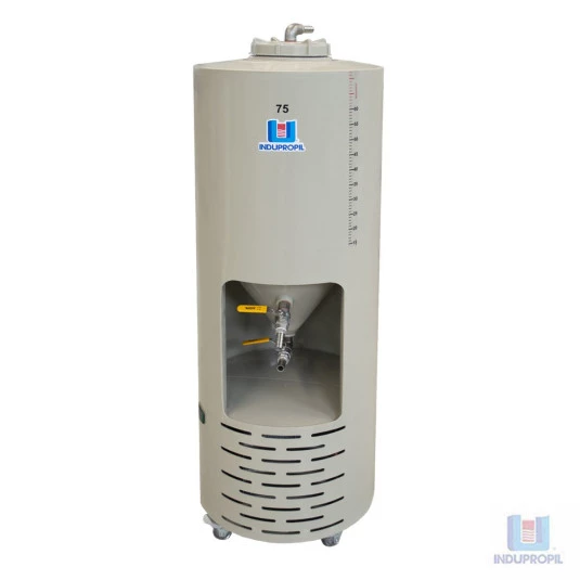 Fermentador Cônico PP Auto Refrigerado 75 Litros