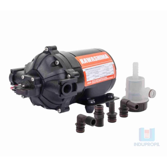 Bomba elétrica de Diafragma Kawashima 12V/24,5A – 27 l/min