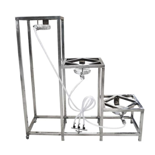 Brewstand Inox 3 Niveis Horizontal. N.35