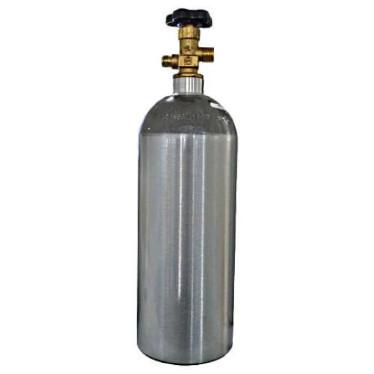 Cilindro para CO2 e N2 em Alumínio 5LB/2,3Kg - Sem Carga