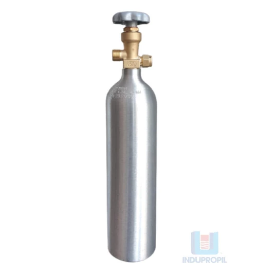 Kit Cilindro De Alumínio Para CO2 - 970gr