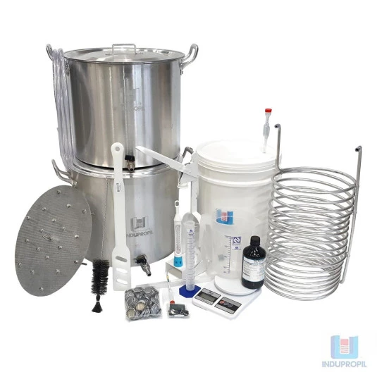Kit Cervejeiro 2 Caldeirões - Homini Lúpulo