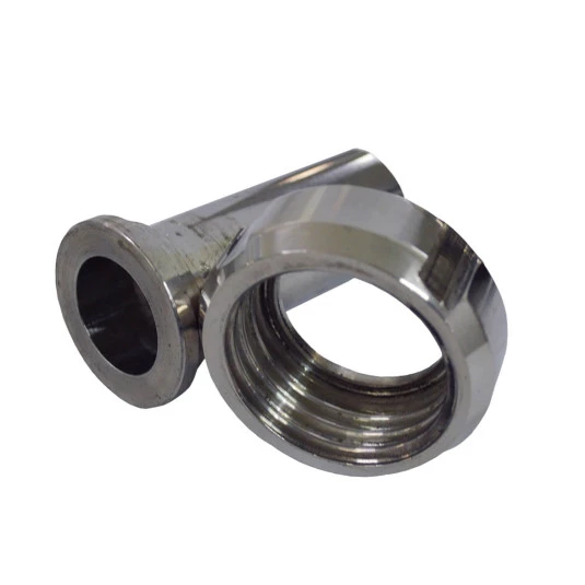 Ponteira Inox SMS 1" Lisa - C/ Porca, S/ Dreno