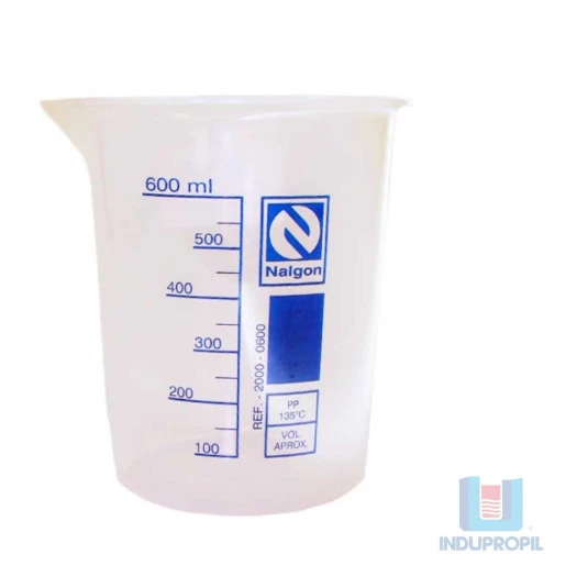 Copo de Becker PP Autoclavável 600ml