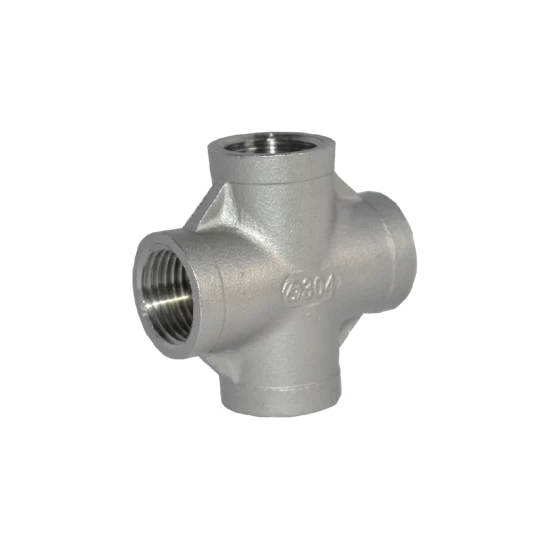 Cruzeta Fêmea Inox 304 - BSP 3/8"