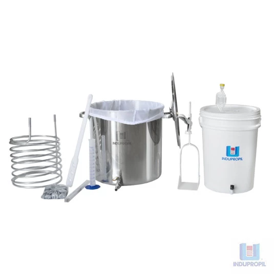 kit biab panela inox 20 litros