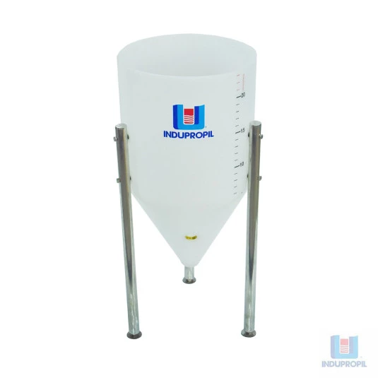 Fermentador Cônico Roto Plus para Kombucha 24 Litros Branco