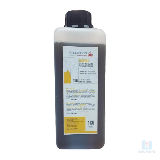 Enzima Pectolitica Liquida Coccizym Torpedo 1kg