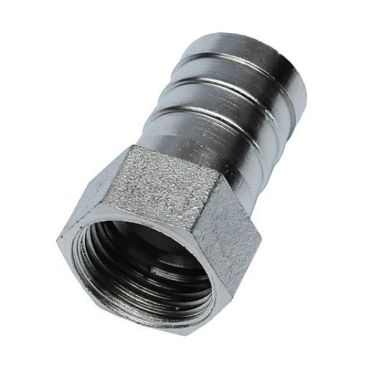 Espigão Latão Fêmea Aumento de 1/2" x 3/4"
