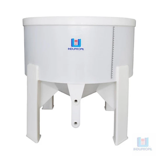 Fermentador Cônico PP para Kombucha Linha PRO II 200 Litros Úteis Branco