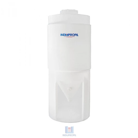 Fermentador Cônico PP Branco 630(500) Litros Parede Dupla com Pé 