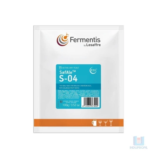 Fermento Levedura para Cerveja Fermentis S-04 - Pct 100 gr 