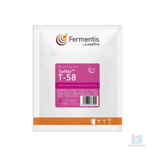 Fermento Levedura para Cerveja Fermentis T-58 - Pct 100 gr