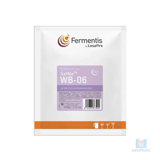 Fermento Levedura para Cerveja Fermentis WB-06 - Pct 100 gr