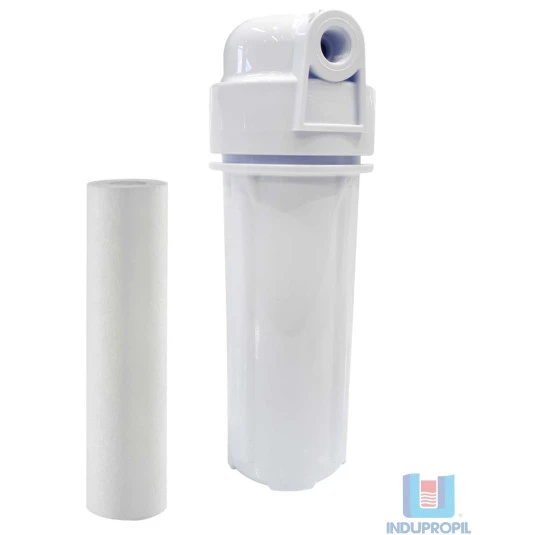 Filtro para Partículas 5 micras Branco 9" - BSP 1/2" -