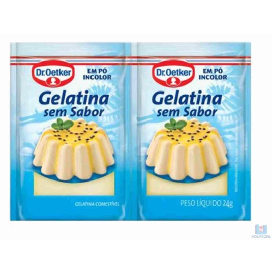 Gelatina em Pó Dr. Oetker Sem Sabor