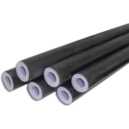 Isolante Térmico para Tubos 3/8” x 10mm – Capa Preta