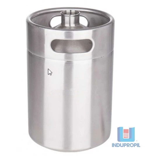 Barril Inox Keg 3,6  Litros - Sem tampa