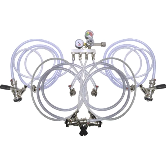 Kit Para Extração De Chopp - 4 Vias