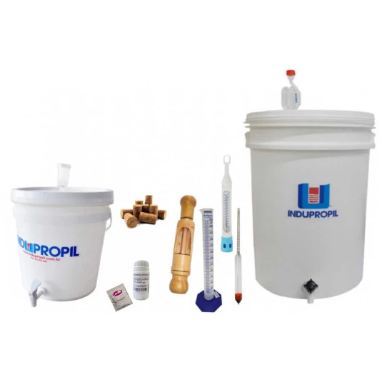 Kit para fazer meu primeiro vinho