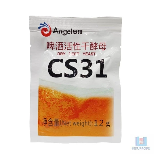 Fermento Levedura para Cerveja Angel Yeast Ale CS31 - 12 gr