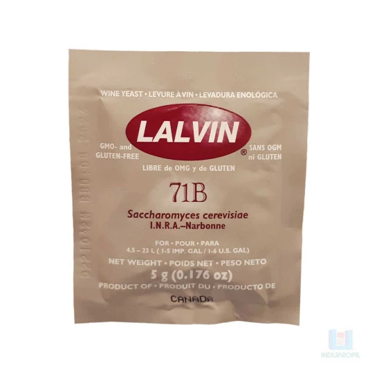 Levedura Lalvin 71B - 5gr