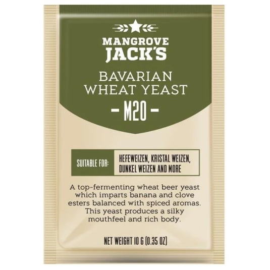 Fermento Levedura para Cerveja Mangrove Jacks M20 Bavarian Wheat - 10 gr