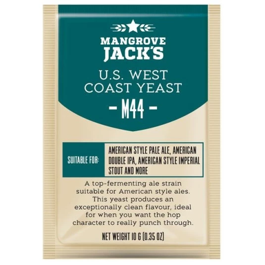 Fermento Levedura para Cerveja Mangrove Jacks M44 US West Coast - 10 gr